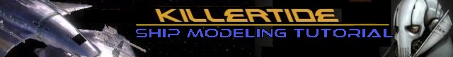 Ship modeling tutorial, written by Killertide
