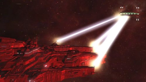 The Terran beam weapons