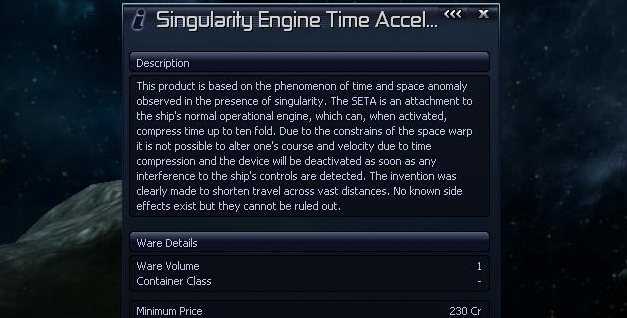 More information on SETA in the ingame encyclopedia